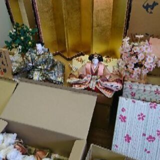 高級な雛人形🍀武政作🍀七段飾り🍀キレイに収納されているけど未確認の為現状渡しです❗❗