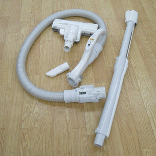 パナソニック　掃除機　2017年製　MC-PA36G-N　紙パック式　付属品付 パナソニック 2017年製 掃除機 MC-PA36G 紙パック式 レッド 紙