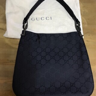 希少美中古■GUCCI グッチシマ GGキャンバス ワンショルダ...