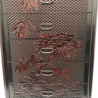 ♦︎鎌倉彫（手彫り）の高級チェスト　格安！