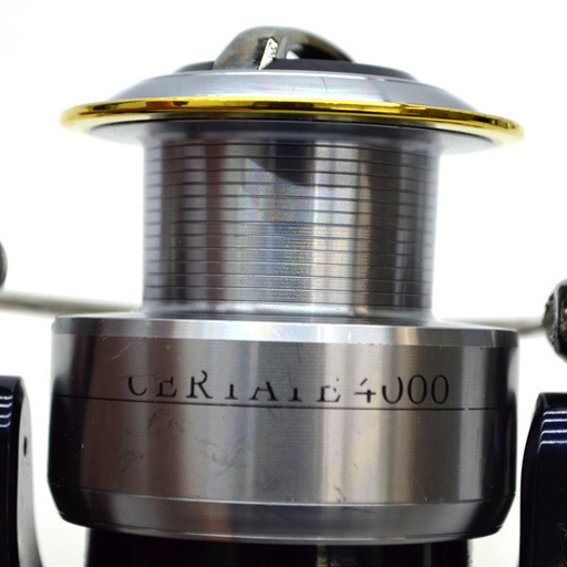ダイワ 04セルテート 4000 スピニングリール リアルフォー シーバス 青物 堤防 河口 釣具 リール(0220326948) ダイワ 04セルテート 4000 スピニングリール リアルフォー シーバス