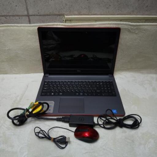 デル Inspiron 15 5000 Celeron 3205U 1.5Ghz 4GB Win10 マウス付き リカバリ済み