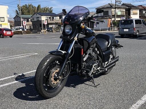 車検 R3/3迄 カスタム多数 ヤマハ V-MAX マフラー サスペンション カウル エンジンガード