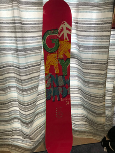 スノーボード136cm GRAY ボード SPOON 136cm × ビンディング MORROW