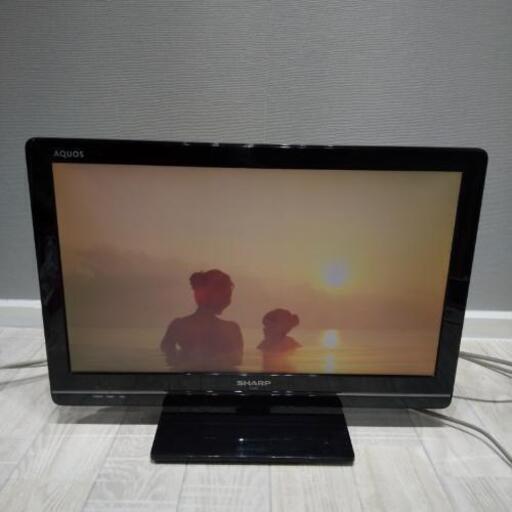 SHARP シャープ AQUOS アクオス 液晶テレビ LC-22K5 B-CASカード リモコン付き 動作品