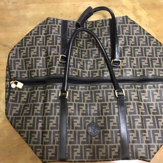 【未使用品】 FENDI フェンディ ボストン バッグ ズッカ柄...