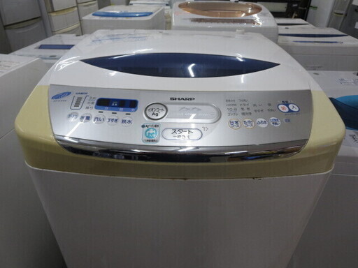 静かなインバーターシャープ洗濯機7キロ　ES-G70V6夜8時半まで営業中！