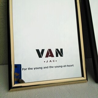 VAN jac インテリアミラー　VAN JAC A4サイズミラー