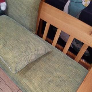 7ご購入ありがとうございました。キツツキ３人掛けソファー(税込み)