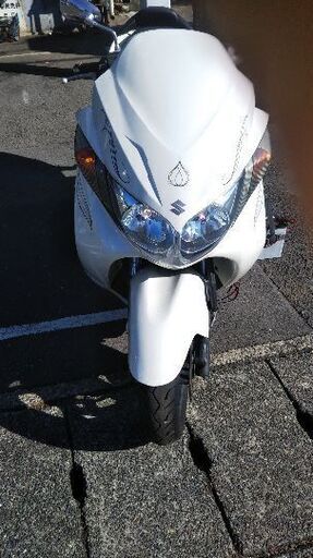 バイク売ります。 スズキスカイウェーブ配達費無料サービス付！