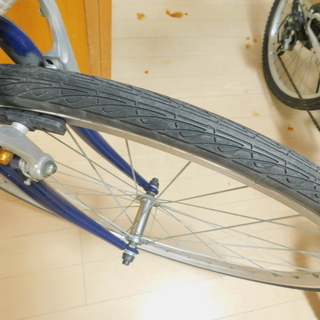 ｃ【エコプラス小倉南店】クロスバイク 紺 ☆スタッフ向井オススメ☆ 中古車 自転車 チャリ スポーツ車 通勤 通学 チャリ スポーツ車 福岡 北九州 小倉 南 湯川 中古