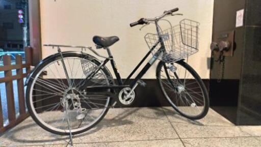 自転車　27インチ　Shimano製6段変速　オートライト　綺麗