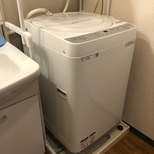 【美品】シャープ　洗濯機　ES-GE6B
