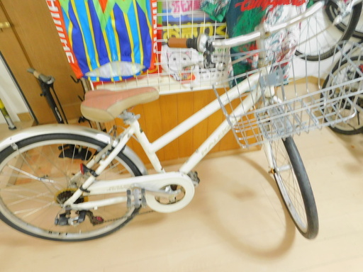 i【エコプラス小倉南店】ミティ車 26インチ 白 ☆スタッフ向井オススメ☆ 中古車 自転車 チャリ スポーツ車 通勤 通学 チャリ スポーツ車 福岡 北九州 小倉 南 湯川 中古