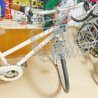 i【エコプラス小倉南店】ミティ車 26インチ 白 ☆スタッフ向井オススメ☆ 中古車 自転車 チャリ スポーツ車 通勤 通学 チャリ スポーツ車 福岡 北九州 小倉 南 湯川 中古