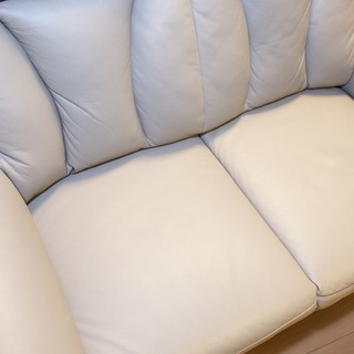 ニトリ アルタKD リビングソファ ハイバック 二人掛け 肘付き 本革