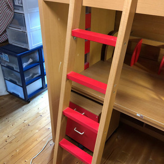 値下げ45000→35000 学習机　システムベッドデスク