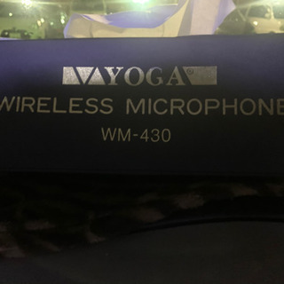 YOGA ワイヤレスマイク　WM-430