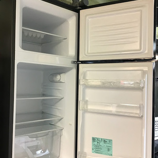 送料無料・設置無料サービス有り】冷蔵庫 2017年製 Haier JR-N121A 中古 ②