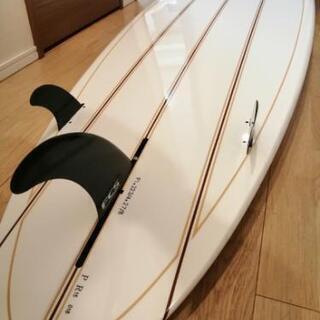 サーフボード　ロングボード9\'1 KT 　ケース付　リーシュコード付