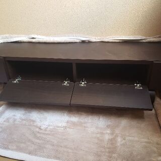 テレビ台(収納付き)ダークブラウン色 値下げしました！20000円 