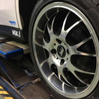 夏タイヤ付きアルミホイール深リム！RAYSセブリングメッシュ　さらに値下げ‼️