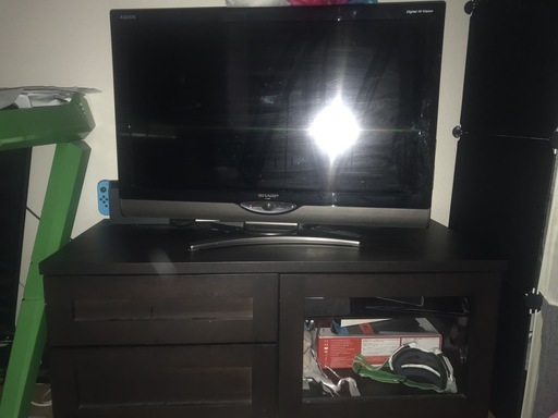 [2/27まで]　テレビ　aquos lc32sc1　テレビボード付き