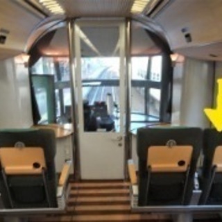 2/22 ゆふいんの森1号　最後尾席　大人2枚＋子ども2枚