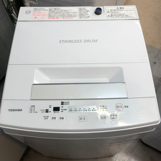 新生活応援！安心の6ヶ月保証付！TOSHIBA 全自動洗濯機 【トレファク