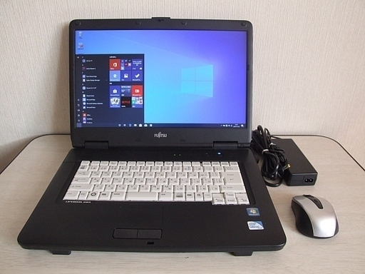 高速SSD120GB搭載　Fujitsu LIFEBOOK A540/B （1600×900ドット）ノートパソコン　3