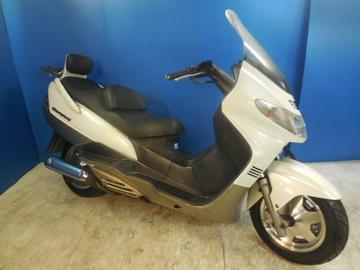 【送料無料/新品】 SUZUKI スカイウェイブ250 白 配送料割引キャンペーン 諸経費無し 消費者還元店 点検済み 当日渡し可 自賠責加入で乗れます 横浜 都筑 宮前 スズキ