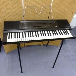 名機 CASIO 電子ピアノ 61鍵盤スタンド付き 86年製 ￥6800- (手稲 ティーマート) 手稲の鍵盤楽器、ピアノの中古あげます・譲り