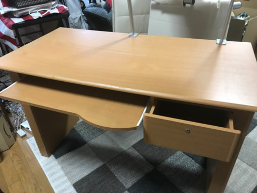 お渡しの方決まりました パソコンデスク プリンター置き付き さたろう 新ノ口の家具の中古あげます 譲ります ジモティーで不用品の処分