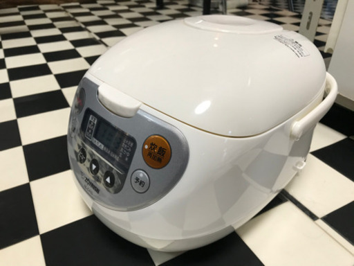 【リサイクルサービス八光　田上店　安心の3か月保証】象印 炊飯器 マイコン式 5.5合 ホワイト NL-CA10-WA