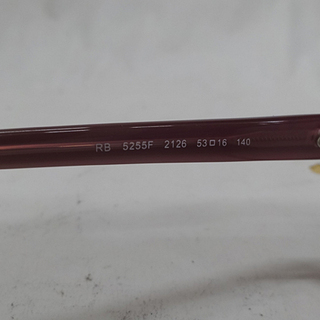 小物 美品 Ray-Ban/レイバン メガネフレーム RB5255F 2126 53□16 140 