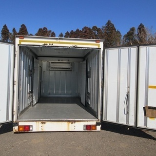 ♪千BA04♪物置♪コンテナ♪手頃♪スライドドア付♪アルミ冷蔵