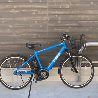 地域限定送料無料　パス　ブレイス　新基準　2019年　15,4AH　青　ハリヤ　リアルストリーム　神戸市　電動自転車