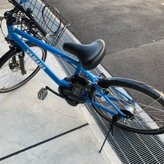 地域限定送料無料　パス　ブレイス　新基準　2019年　15,4AH　青　ハリヤ　リアルストリーム　神戸市　電動自転車