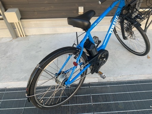 地域限定送料無料　パス　ブレイス　新基準　2019年　15,4AH　青　ハリヤ　リアルストリーム　神戸市　電動自転車