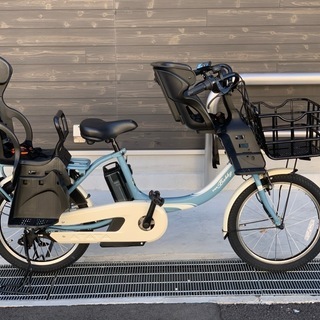 地域限定 ヤマハ パスバビー 三人乗り 新基準 20インチ 子供乗せ 白