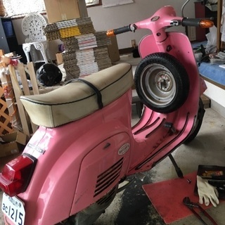 ベスパ50s  4速  ビンテージ 整備済み 追突車 ベスパ50s 4速 ビンテージ 整備済み 追突車