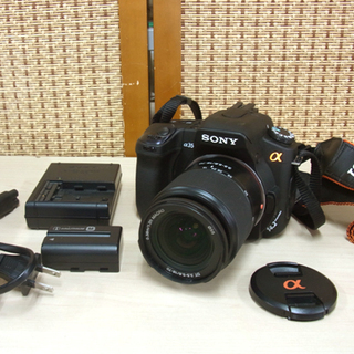 ソニー デジタル一眼レフカメラ α350本体 DT18-70/3.5-5.6 AFレンズ 