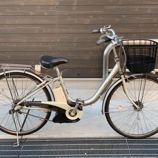 地域限定送料無料　アシスタ　ロイヤル　12,8AH　シルバー　神戸　電動自転車 地域限定送料無料 アシスタ ロイヤル 12,8AH シルバー 神戸 電動自転車