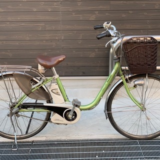 地域限定送料無料　ビビ　DX　8,9AH　子供乗せ　黄緑　神戸市　電動自転車 地域限定送料無料 ビビ DX 8,9AH 子供乗せ 黄緑 神戸市 電動自転車