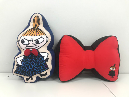 ムーミン リトルミイのクッションセット リボンダイカットクッション とつ 新宿のその他の中古あげます 譲ります ジモティーで不用品の処分