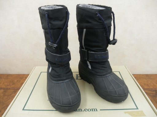 L L Beanジュニア用スノーブーツ黒16 5cm替え中敷き付き西岡店 モノハウス 西岡 月寒中央の靴 ブーツ の中古あげます 譲ります ジモティーで不用品の処分