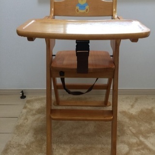 KATOJI 木製 子供用 折りたたみ食事椅子