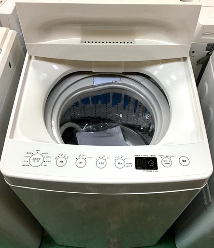【送料無料・設置無料サービス有り】洗濯機 2019年製 AMADANA　AT-WM45B 中古