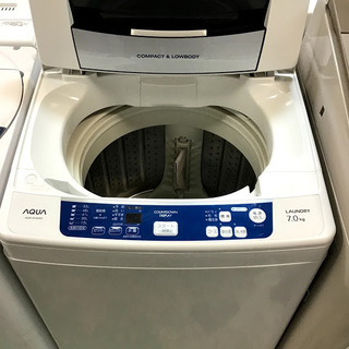 送料無料・設置無料サービス有り】洗濯機 AQUA AQW-S70A 中古