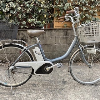 売り切れました！24インチパナソニック電動アシストViVi　グレー　　鹿児島市